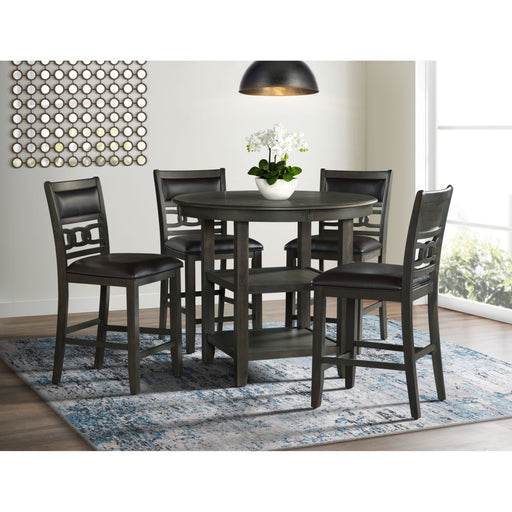 Amherst - Counter Dining Set – 5 Piece Dining Room Sets by Elements International at Furniture Wholesale Plus , Nashville furniture store