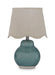 Byronburg - Ceramic Table Lamp - Blue / Beige – Table Lamps by Signature Design by Ashley® at Furniture Wholesale Plus , Nashville furniture store