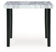 Mervannie - Square Dining Room Counter Table - Gray / Black – Counter Tables by Signature Design by Ashley® at Furniture Wholesale Plus , Nashville furniture store