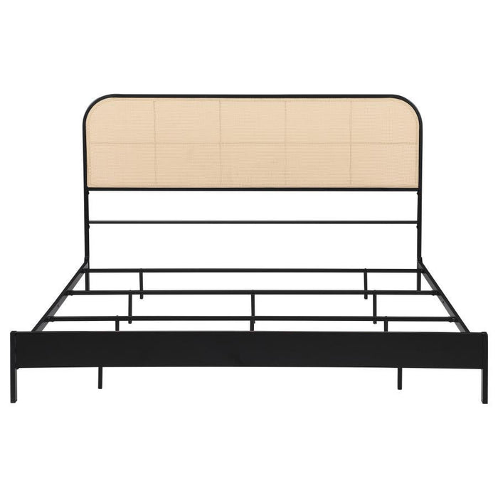 Amherst - Radio Weave Rattan Metal Bed – Panel Beds by Coaster Fine Furniture at Furniture Wholesale Plus , Nashville furniture store