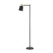 Rhapsody 1-light Floor Lamp with Horn Shade Black - Premium Lamp from Coaster Z2 Standard - Just $86! Shop now at Furniture Wholesale Plus  We are the best furniture store in Nashville, Hendersonville, Goodlettsville, Madison, Antioch, Mount Juliet, Lebanon, Gallatin, Springfield, Murfreesboro, Franklin, Brentwood