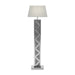 Carmen Geometric Base Floor Lamp Silver - Premium Lamp from Coaster Z2 Standard - Just $378! Shop now at Furniture Wholesale Plus  We are the best furniture store in Nashville, Hendersonville, Goodlettsville, Madison, Antioch, Mount Juliet, Lebanon, Gallatin, Springfield, Murfreesboro, Franklin, Brentwood