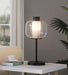 Ingrid Glass Shade Bedside Table Lamp Black - Premium Lamp from Coaster Z2 Standard - Just $118! Shop now at Furniture Wholesale Plus  We are the best furniture store in Nashville, Hendersonville, Goodlettsville, Madison, Antioch, Mount Juliet, Lebanon, Gallatin, Springfield, Murfreesboro, Franklin, Brentwood