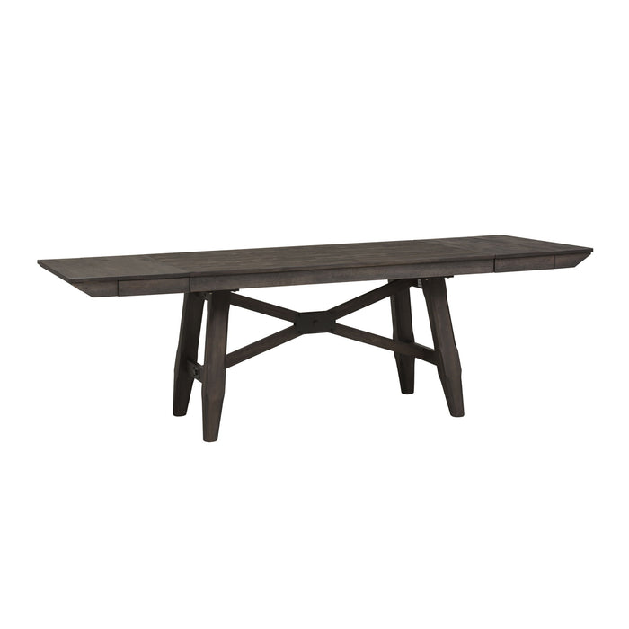 Double Bridge - Table Set – 5 Piece Dining Room Sets by Liberty Furniture at Furniture Wholesale Plus , Nashville furniture store