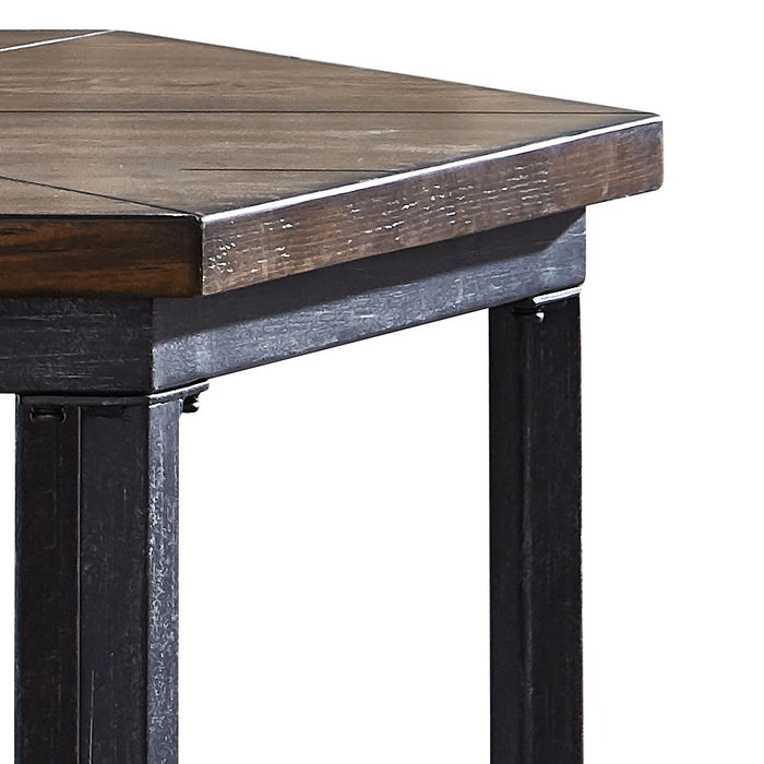 Ultimo - Hexagon End Table - Brown – End Tables by Steve Silver Furniture at Furniture Wholesale Plus , Nashville furniture store