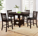 Lavon - Oval Counter Height Dining Set - Premium 5 Piece Dining Room Sets from CoasterEveryday - Just $889! Shop now at Furniture Wholesale Plus  We are the best furniture store in Nashville, Hendersonville, Goodlettsville, Madison, Antioch, Mount Juliet, Lebanon, Gallatin, Springfield, Murfreesboro, Franklin, Brentwood