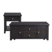 Kendyl - 2 Piece Occasional Table Set Coffee Table & End Table - Espresso – Table Sets by Elements International at Furniture Wholesale Plus , Nashville furniture store