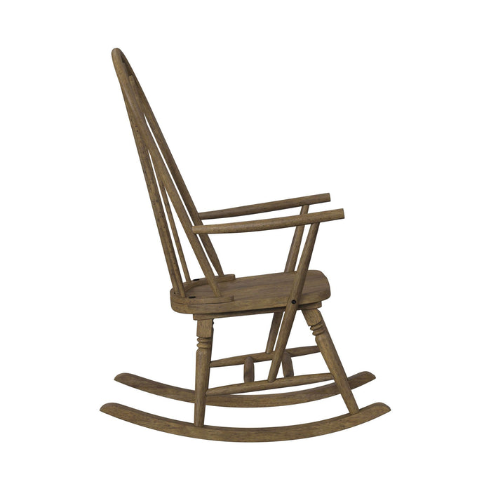 Heritage & Home - Rocking Chair - Oak Brown – Rocker Chairs by Elements International at Furniture Wholesale Plus , Nashville furniture store
