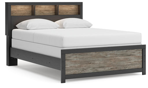 Broachmyn - Lighted Bookcase Panel Bed – Panel Beds by Signature Design by Ashley® at Furniture Wholesale Plus , Nashville furniture store