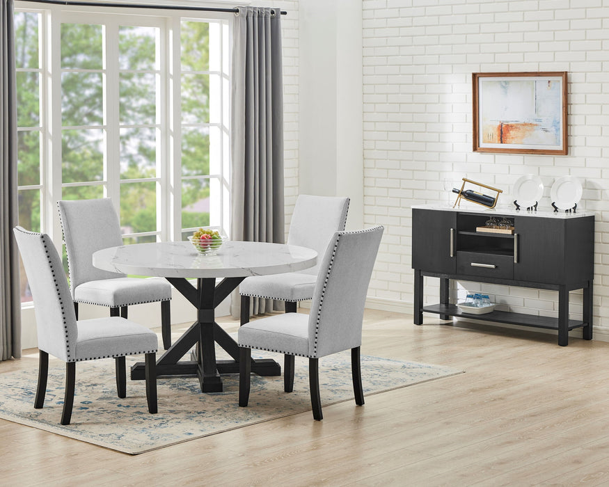 Vance - Side Board - Charcoal / White – Sideboards by Crown Mark at Furniture Wholesale Plus , Nashville furniture store