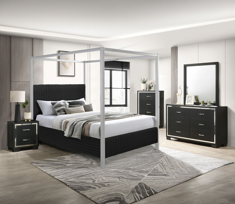 Cora - Canopy Bed – Canopy Beds by Crown Mark at Furniture Wholesale Plus , Nashville furniture store