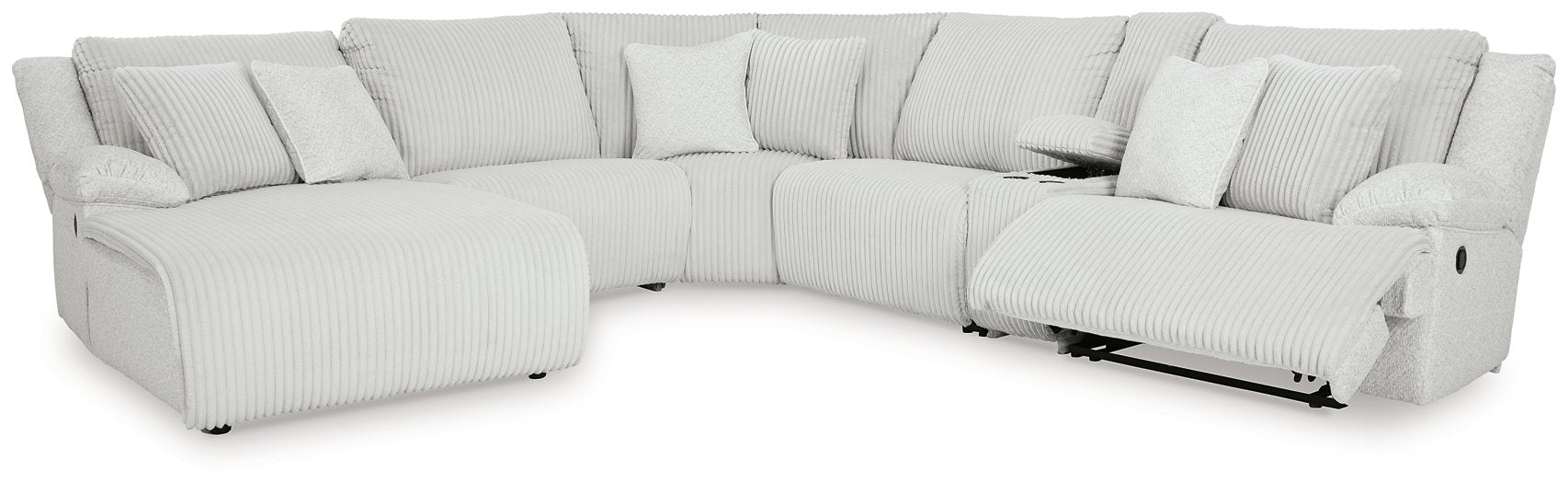 Top Tier Reclining Sectional with Chaise - Premium Sectional from Ashley Furniture - Just $2469.58! Shop now at Furniture Wholesale Plus  We are the best furniture store in Nashville, Hendersonville, Goodlettsville, Madison, Antioch, Mount Juliet, Lebanon, Gallatin, Springfield, Murfreesboro, Franklin, Brentwood