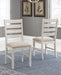 Skempton - Dining UPH Side Chair (Set of 2) - White – Chair Sets by Signature Design by Ashley® at Furniture Wholesale Plus , Nashville furniture store