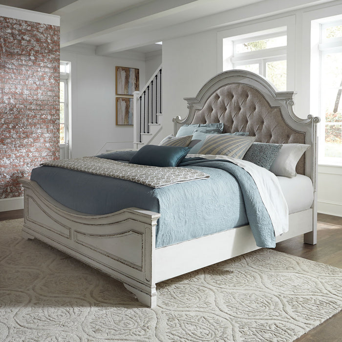 Magnolia Manor - Upholstered Bed – Upholstered Beds by Liberty Furniture at Furniture Wholesale Plus , Nashville furniture store