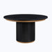 Magnolia - Round Table - Black / Gold – Dining Tables by Steve Silver Furniture at Furniture Wholesale Plus , Nashville furniture store