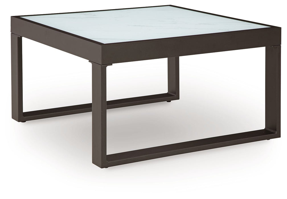 Beachloft - Square Cocktail Table - Black / Gray – Coffee Tables by Signature Design by Ashley® at Furniture Wholesale Plus , Nashville furniture store