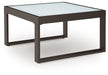 Beachloft - Square Cocktail Table - Black / Gray – Coffee Tables by Signature Design by Ashley® at Furniture Wholesale Plus , Nashville furniture store