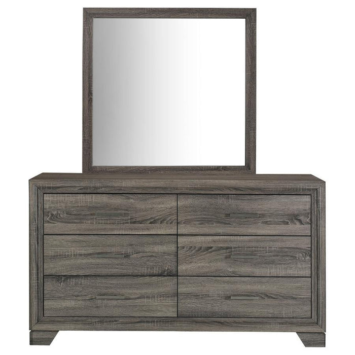 Wright - 6-Drawer Dresser Cabinet – Dressers by Coaster Fine Furniture at Furniture Wholesale Plus , Nashville furniture store