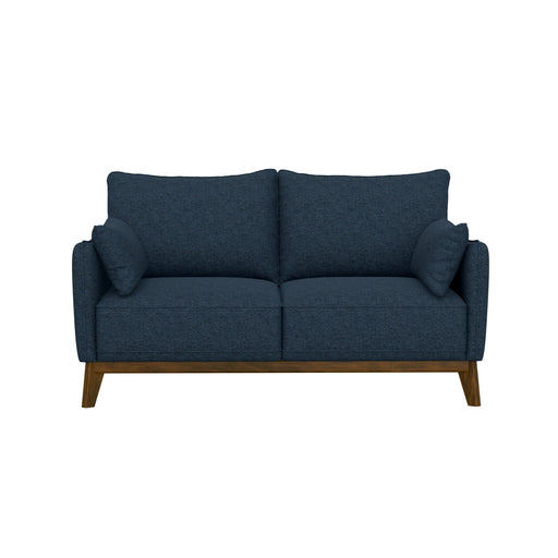 Aria - Loveseat - Navy Storm - Premium Stationary Loveseats from Emerald Home - Just $739! Shop now at Furniture Wholesale Plus  We are the best furniture store in Nashville, Hendersonville, Goodlettsville, Madison, Antioch, Mount Juliet, Lebanon, Gallatin, Springfield, Murfreesboro, Franklin, Brentwood