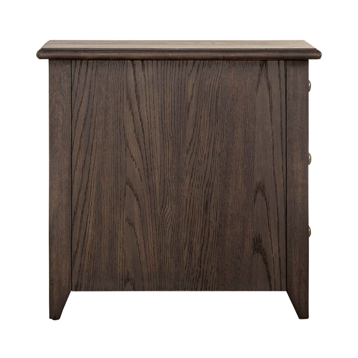 Mill Creek - Chair Side Table - Peppercorn – Chair Side Tables by Liberty Furniture at Furniture Wholesale Plus , Nashville furniture store