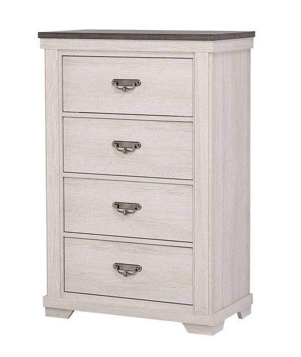 Leighton - Chest - White – Accent Chests by Crown Mark at Furniture Wholesale Plus , Nashville furniture store