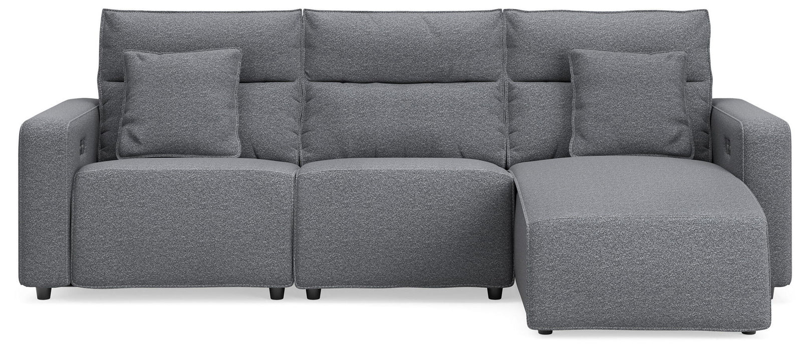 Modmax II - Reclining Sectional - Salt And Pepper – Reclining Sectionals by Signature Design by Ashley® at Furniture Wholesale Plus , Nashville furniture store