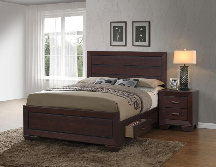 Kauffman - Wood Storage Panel Bed – Storage Beds by CoasterEveryday at Furniture Wholesale Plus , Nashville furniture store
