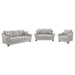Tomkins - Boucle Upholstered Sofa Set - Premium Stationary Sofas & Loveseats from Coaster Fine Furniture - Just $1749! Shop now at Furniture Wholesale Plus  We are the best furniture store in Nashville, Hendersonville, Goodlettsville, Madison, Antioch, Mount Juliet, Lebanon, Gallatin, Springfield, Murfreesboro, Franklin, Brentwood