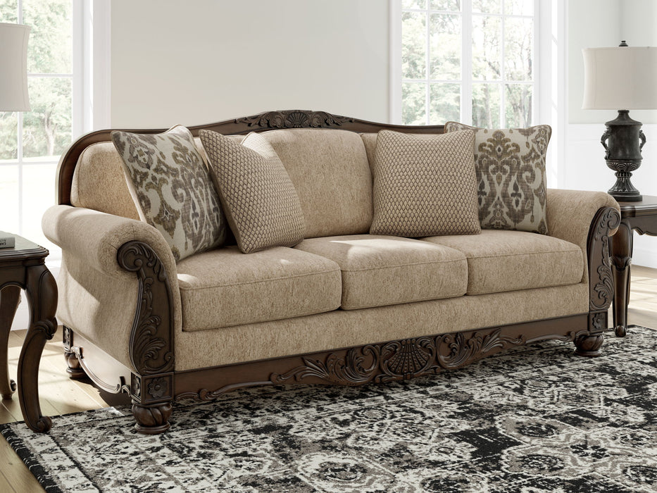 Chelsworth - Sofa - Golden – Stationary Sofas by Signature Design by Ashley® at Furniture Wholesale Plus , Nashville furniture store