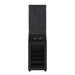 Hurricanes - Dartboard Cabinet With Speaker And LED - Black – Dartboards by Elements International at Furniture Wholesale Plus , Nashville furniture store