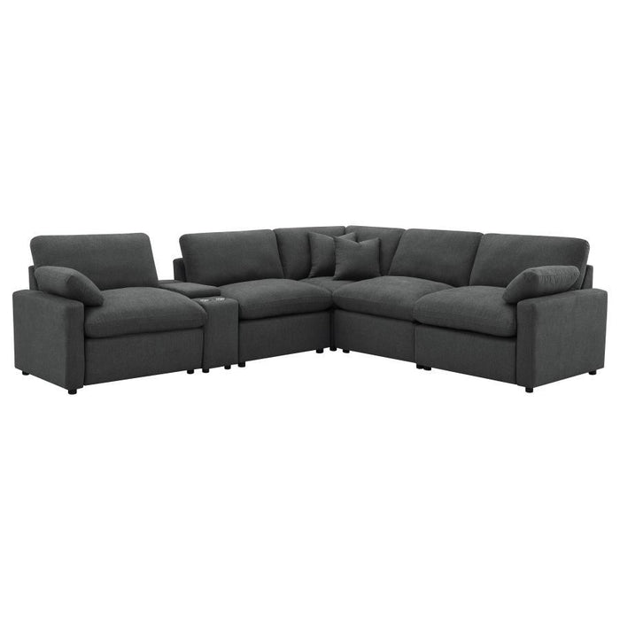 Collins - 6-Piece Modular Power Reclining Sectional – Reclining Sectionals by Coaster Fine Furniture at Furniture Wholesale Plus , Nashville furniture store