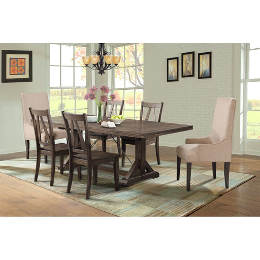 Finn - Dining Table - Chestnut – Dining Tables with Extensions by Elements International at Furniture Wholesale Plus , Nashville furniture store