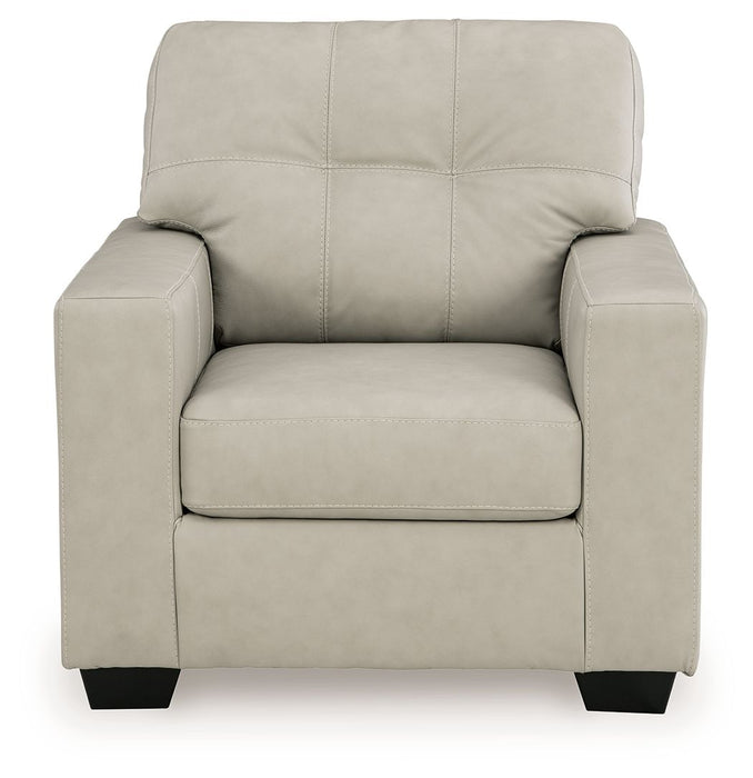 Santorine - Living Room Set – Stationary Chair & Ottoman by Signature Design by Ashley® at Furniture Wholesale Plus , Nashville furniture store