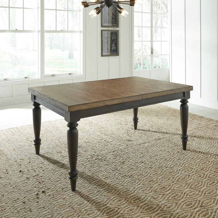 Harvest Home - Rectangular Leg Table - Chalkboard – Dining Tables by Liberty Furniture at Furniture Wholesale Plus , Nashville furniture store