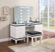 Talei 6-drawer Vanity Set with Hollywood Lighting Black and White - Premium Vanity Set from Coaster Z2 Standard - Just $1030! Shop now at Furniture Wholesale Plus  We are the best furniture store in Nashville, Hendersonville, Goodlettsville, Madison, Antioch, Mount Juliet, Lebanon, Gallatin, Springfield, Murfreesboro, Franklin, Brentwood