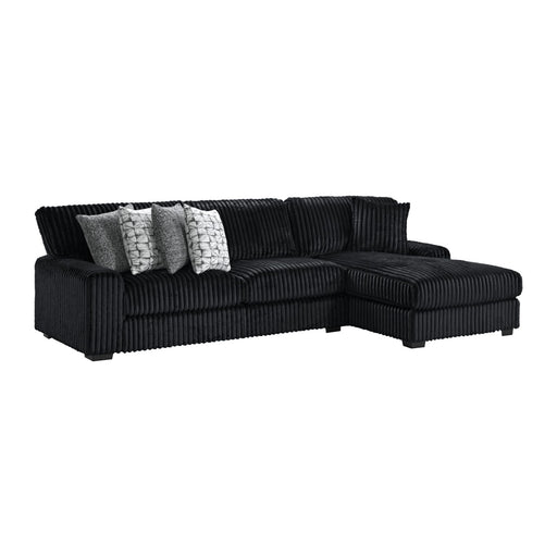 Nightfall - Sectional Set With 1 Pillow – Stationary Sectionals by Elements International at Furniture Wholesale Plus , Nashville furniture store