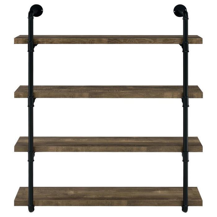 Elmcrest - 4-Shelf Wall Bookshelf - Premium Wall Shelves from CoasterEveryday - Just $199! Shop now at Furniture Wholesale Plus  We are the best furniture store in Nashville, Hendersonville, Goodlettsville, Madison, Antioch, Mount Juliet, Lebanon, Gallatin, Springfield, Murfreesboro, Franklin, Brentwood