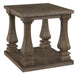 Johnelle - Gray - Rectangular End Table - Premium End Tables from Signature Design by Ashley® - Just $258! Shop now at Furniture Wholesale Plus  We are the best furniture store in Nashville, Hendersonville, Goodlettsville, Madison, Antioch, Mount Juliet, Lebanon, Gallatin, Springfield, Murfreesboro, Franklin, Brentwood