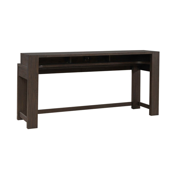 Lennox Hill - Console Bar Table - Bark – Console Tables by Liberty Furniture at Furniture Wholesale Plus , Nashville furniture store
