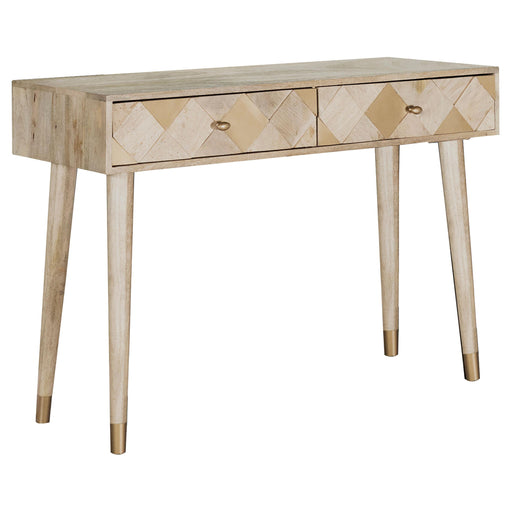 Alyssum Rectangular Storage Console Table Natural - Premium Console Table from Coaster Z2 Standard - Just $338! Shop now at Furniture Wholesale Plus  We are the best furniture store in Nashville, Hendersonville, Goodlettsville, Madison, Antioch, Mount Juliet, Lebanon, Gallatin, Springfield, Murfreesboro, Franklin, Brentwood