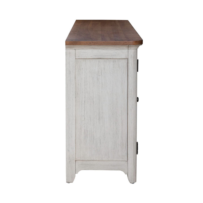 Fireplace TV Consoles - 80" Console With Fire FTS Set - Brown / White – Fireplace TV Stands by Liberty Furniture at Furniture Wholesale Plus , Nashville furniture store