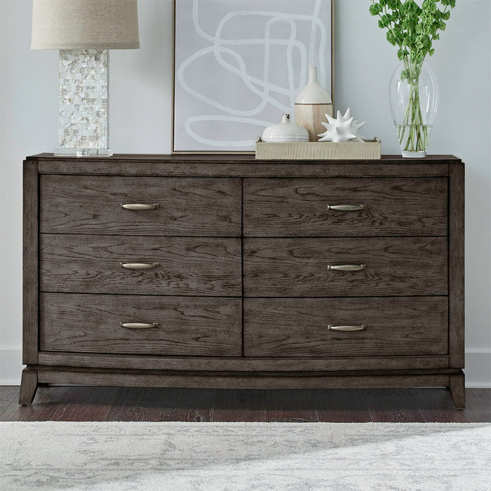 Avalon - 6 Drawer Dresser – Dresser & Mirror by Liberty Furniture at Furniture Wholesale Plus , Nashville furniture store