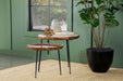 Nuala 2-piece Round Nesting Table with Tripod Tapered Legs Honey and Black - Premium Table Set from Coaster Z2 Standard - Just $278! Shop now at Furniture Wholesale Plus  We are the best furniture store in Nashville, Hendersonville, Goodlettsville, Madison, Antioch, Mount Juliet, Lebanon, Gallatin, Springfield, Murfreesboro, Franklin, Brentwood