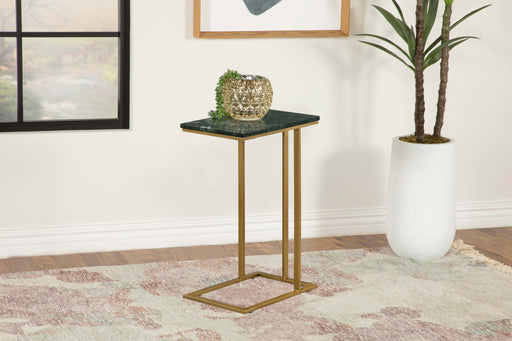 Vicente Accent Table with Marble Top Grey - Premium End Table from Coaster Z2 Standard - Just $150! Shop now at Furniture Wholesale Plus  We are the best furniture store in Nashville, Hendersonville, Goodlettsville, Madison, Antioch, Mount Juliet, Lebanon, Gallatin, Springfield, Murfreesboro, Franklin, Brentwood