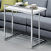 Dani Rectangular Snack Table with Metal Base - Premium End Table from Coaster Z2 Standard - Just $70! Shop now at Furniture Wholesale Plus  We are the best furniture store in Nashville, Hendersonville, Goodlettsville, Madison, Antioch, Mount Juliet, Lebanon, Gallatin, Springfield, Murfreesboro, Franklin, Brentwood