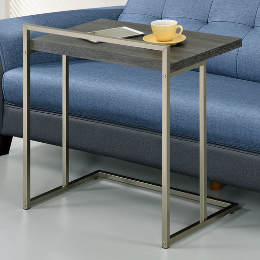 Dani Rectangular Snack Table with Metal Base - Premium End Table from Coaster Z2 Standard - Just $70! Shop now at Furniture Wholesale Plus  We are the best furniture store in Nashville, Hendersonville, Goodlettsville, Madison, Antioch, Mount Juliet, Lebanon, Gallatin, Springfield, Murfreesboro, Franklin, Brentwood