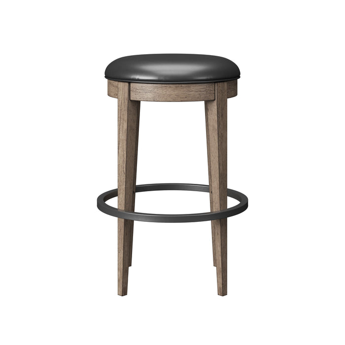 Benton - Backless Bar Stool - Brown / Dark - Premium Bar Height (28"-30") from Emerald Home - Just $209! Shop now at Furniture Wholesale Plus  We are the best furniture store in Nashville, Hendersonville, Goodlettsville, Madison, Antioch, Mount Juliet, Lebanon, Gallatin, Springfield, Murfreesboro, Franklin, Brentwood