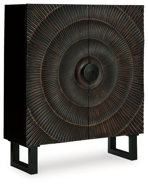 Fosterman - Accent Cabinet - Distressed Black – Accent Cabinets by Signature Design by Ashley® at Furniture Wholesale Plus , Nashville furniture store
