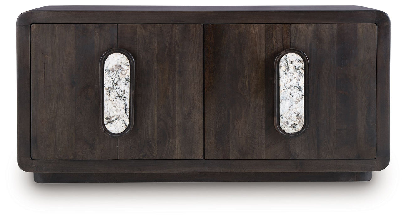 Elliston - Accent Cabinet - Espresso Brown – Accent Cabinets by Signature Design by Ashley® at Furniture Wholesale Plus , Nashville furniture store
