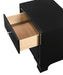 Micah - Nightstand - Black – Accent Nightstands by Crown Mark at Furniture Wholesale Plus , Nashville furniture store